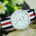 2015 newest design geneva fabric military watch